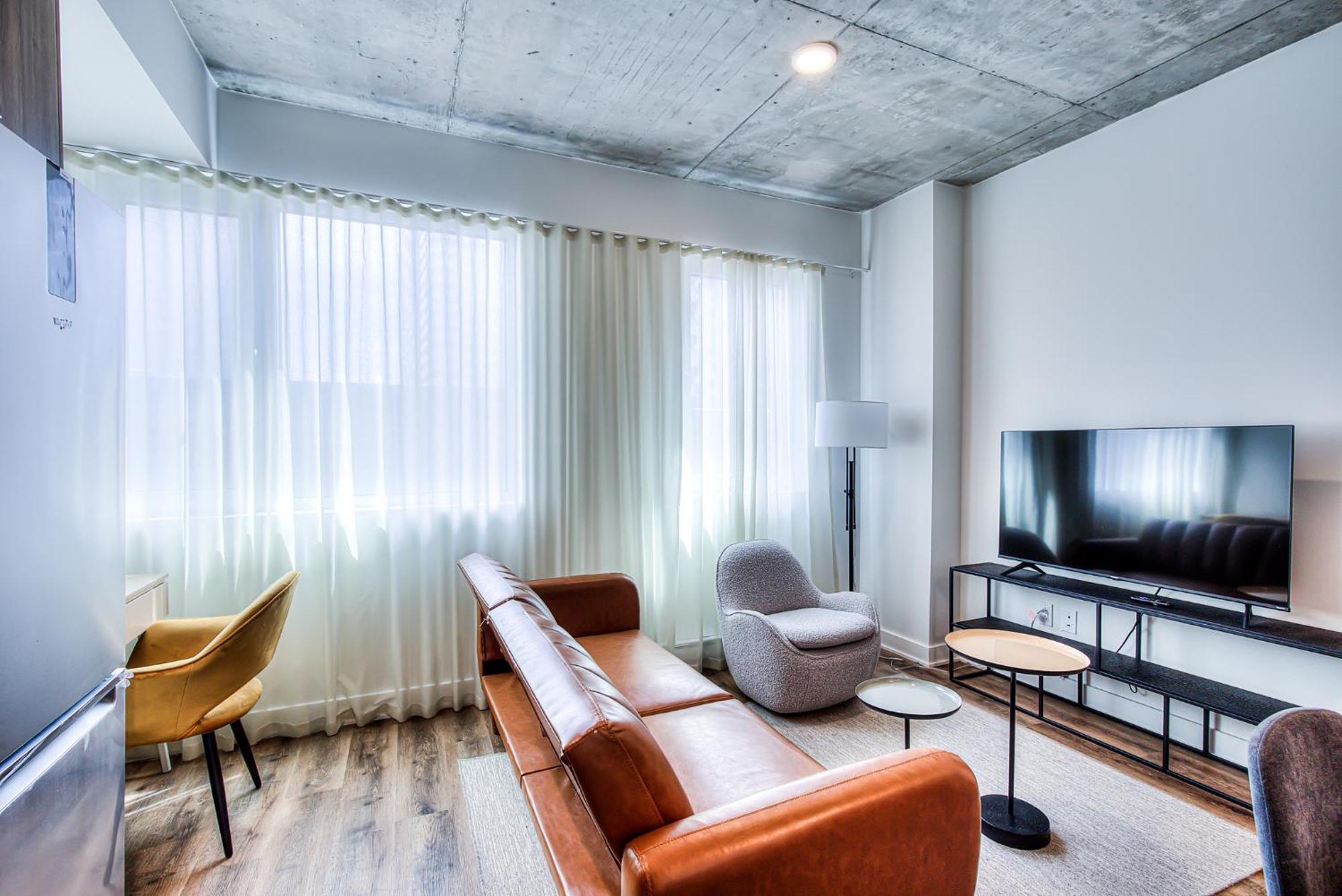 2Br+Gym For Vip Corporate & Students Downtown Mtl Apartment มอนทรีอัล ภายนอก รูปภาพ